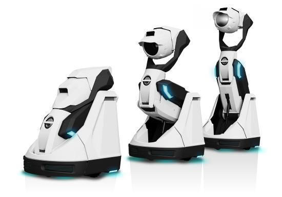プロジェクタ搭載の可変型ホームロボット「Tipron」をCES 2016で発表 