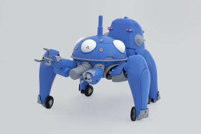 攻殻機動隊 S.A.C.」のキャラクターを再現した「うごく、しゃべる 