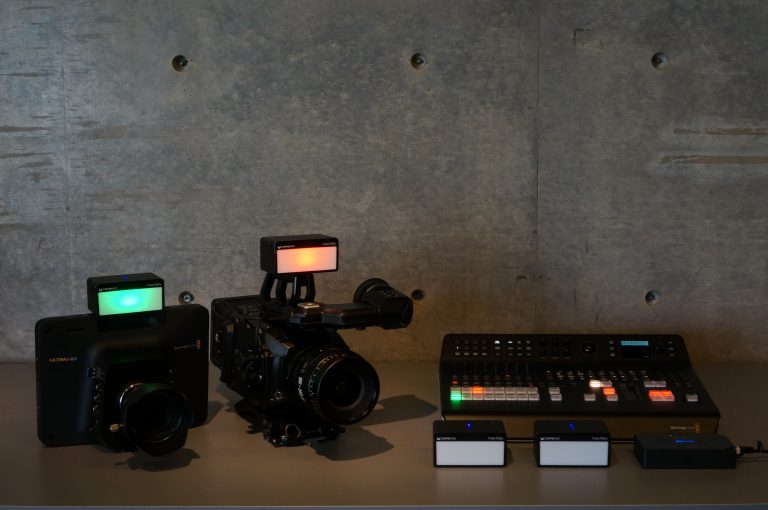 Cerevoタリーランプシステム「FlexTally」とATEMシリーズのデモンストレーションがご覧になれます