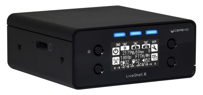 Cerevo、ライブ配信機器「LiveShell X」へのタイムコード機能実装 